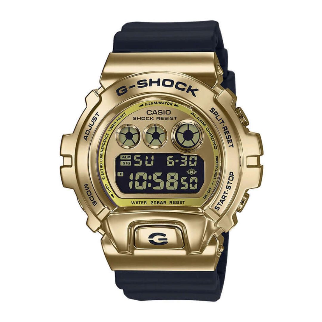 CASIO GM-6900SG ゴールド デジタル腕時計 G-SHOCK GM-6900SG-9 デジタル メンズ 腕時計 スケルトン ゴールド DW