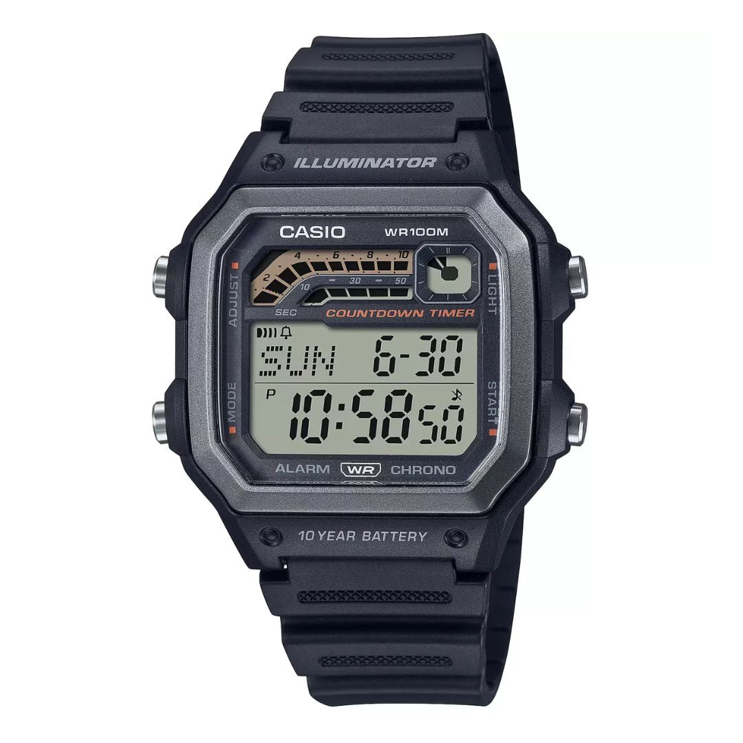 Casio WS-1600H-1AVEF rannekello
