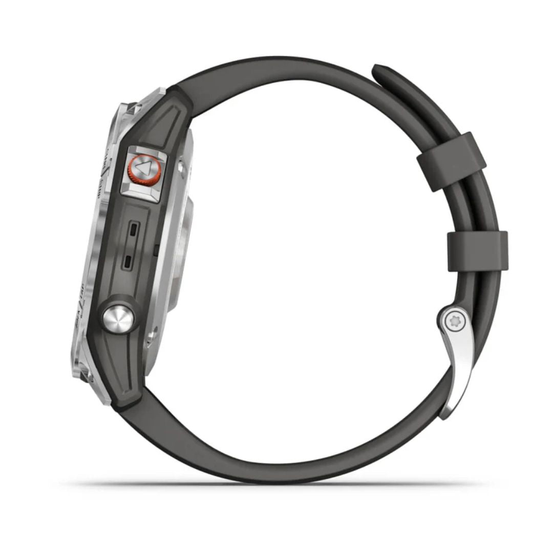 Garmin Epix Gen 2 Sapphire tummanharmaa ja teräs, Amoled GPS-älykello 010-02582-01