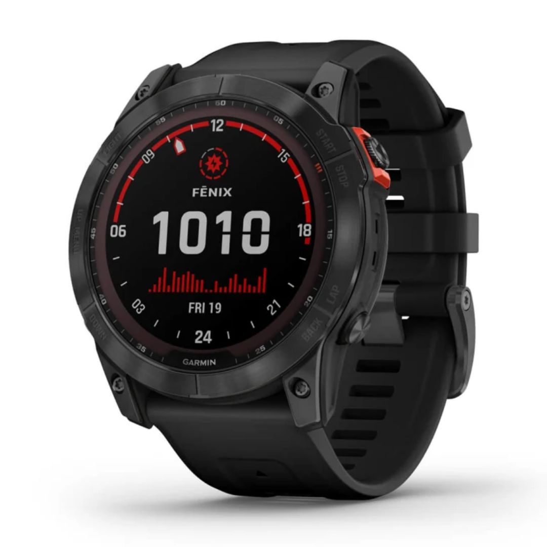 Garmin Fenix 7X Solar, slate grey and black, multisport GPS smartwatch 010-02541-01