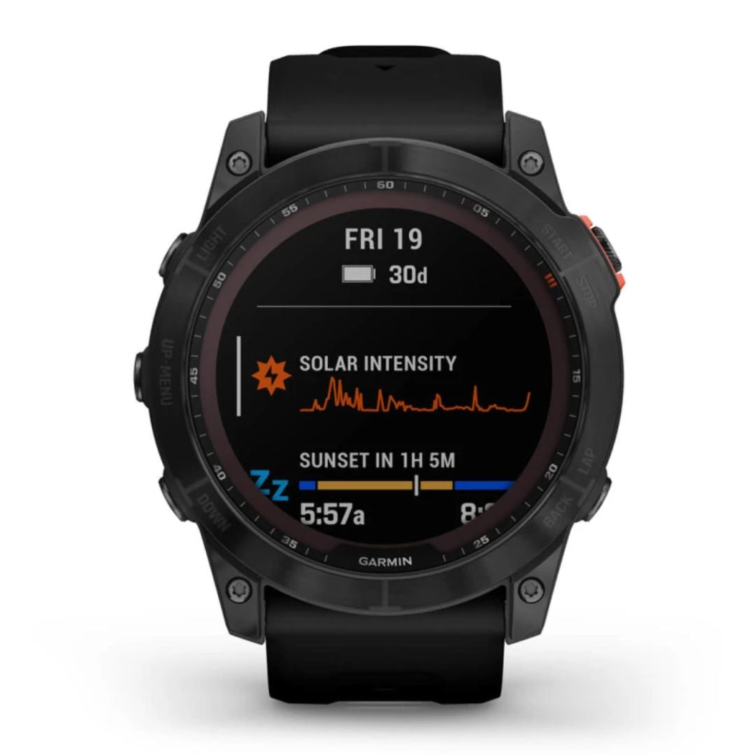 Garmin Fenix 7X Solar, slate grey and black, multisport GPS smartwatch 010-02541-01