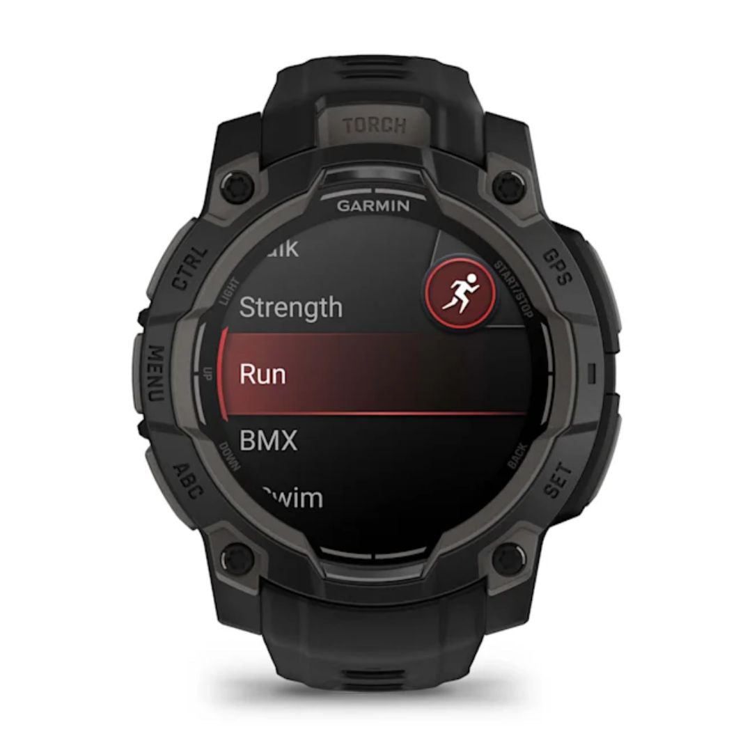 Garmin Instinct 3 Amoled, 45mm, musta, GPS-älykello 010-02936-00