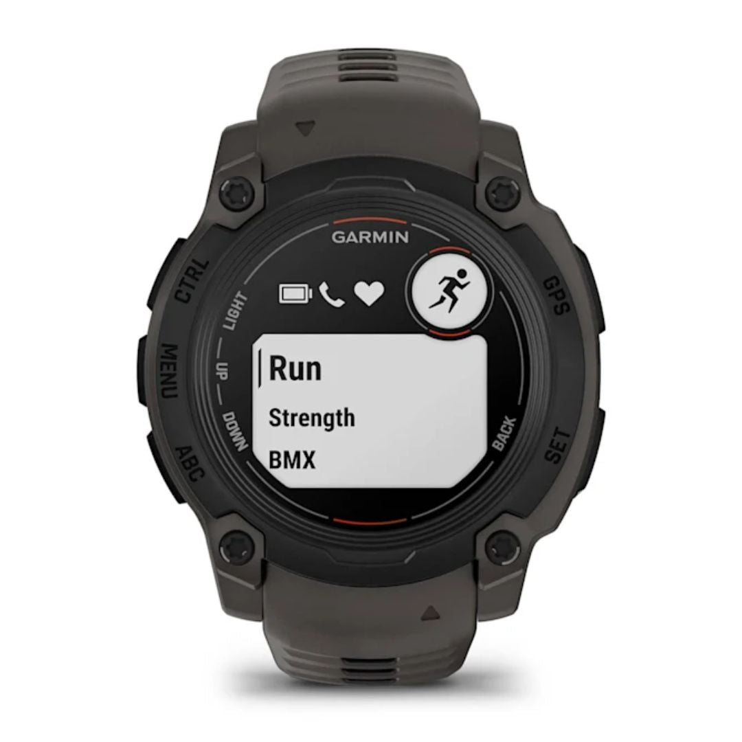 Garmin Instinct 3 E, 40mm, musta ja grafiitinharmaa, GPS-älykello 010-02932-00