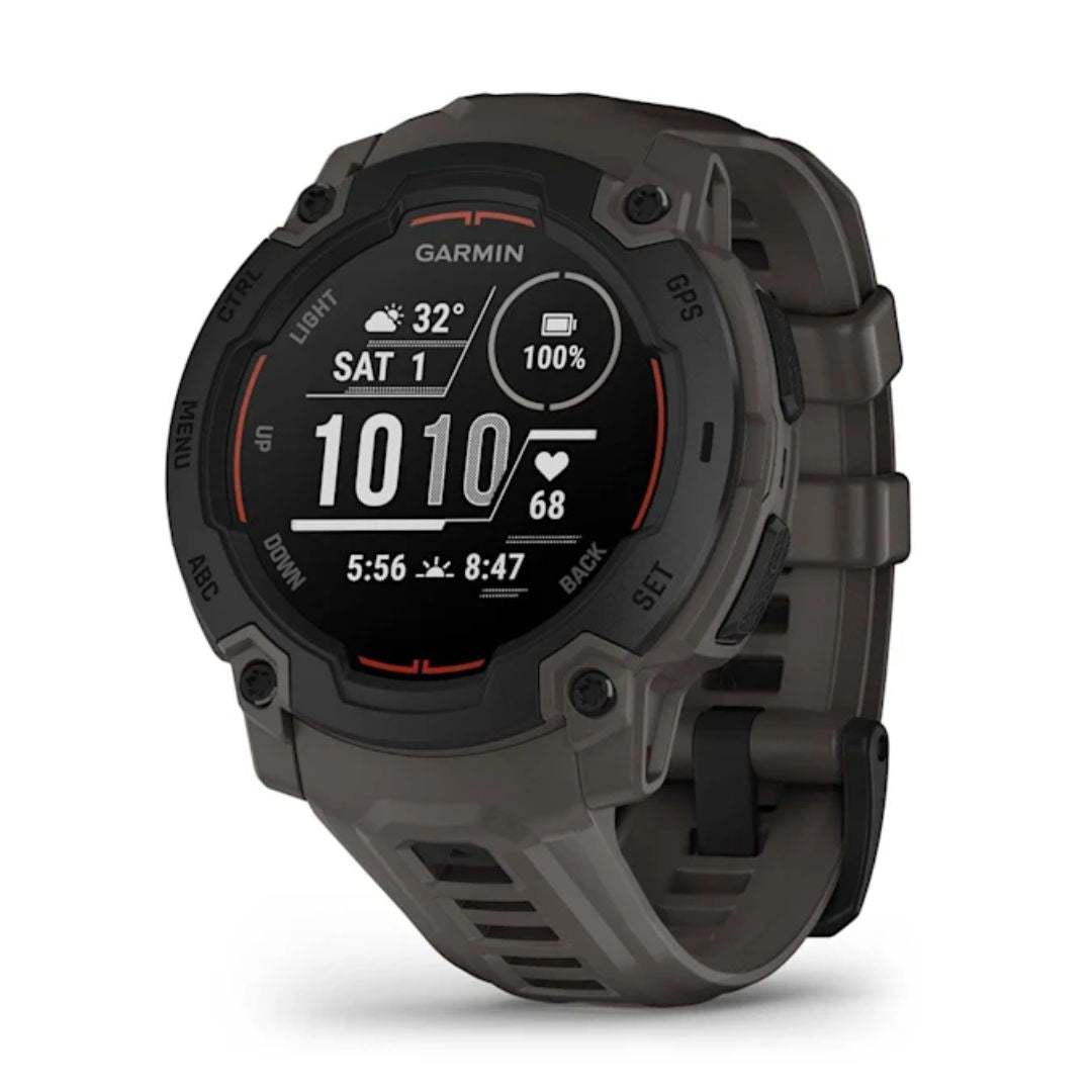 Garmin Instinct 3 E, 45mm, musta ja grafiitinharmaa, GPS-älykello 010-02933-00