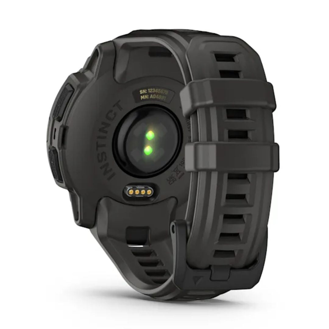 Garmin Instinct 3 E, 45mm, musta ja grafiitinharmaa, GPS-älykello 010-02933-00