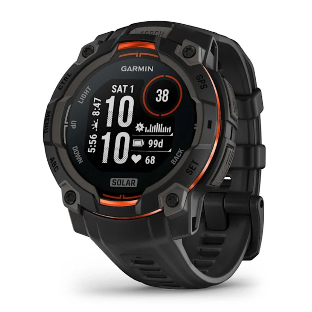 Garmin Instinct 3 Solar, 45mm, musta, GPS-älykello 010-02934-00