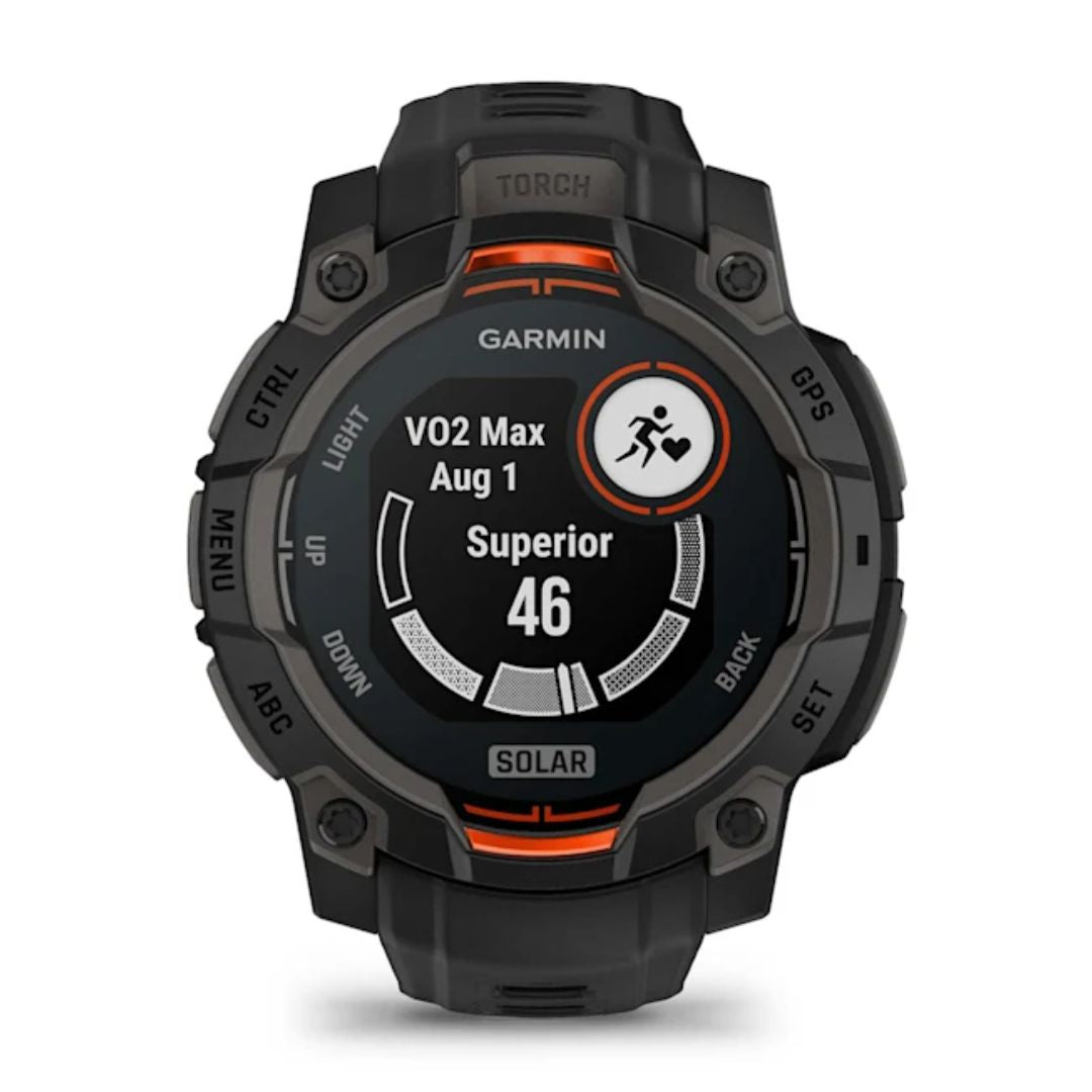 Garmin Instinct 3 Solar, 45mm, musta, GPS-älykello 010-02934-00