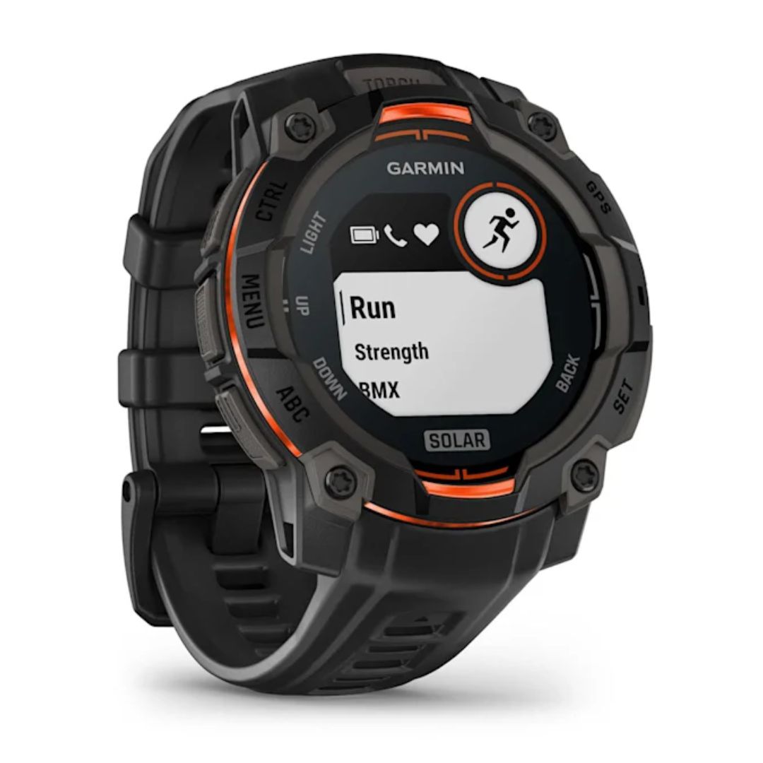 Garmin Instinct 3 Solar, 45mm, musta, GPS-älykello 010-02934-00