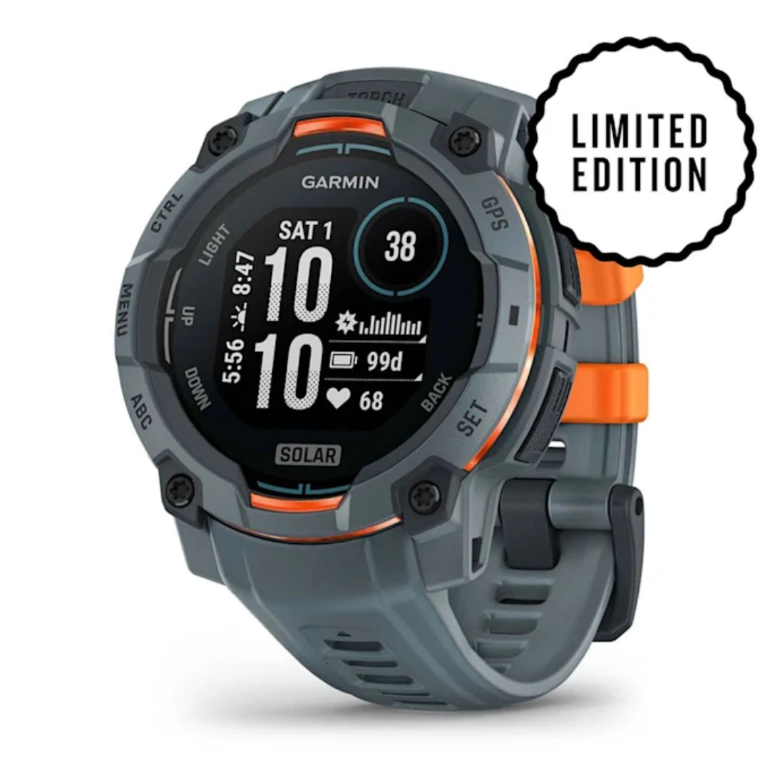 Garmin Instinct 3 Solar, 45mm, siniharmaa, GPS-älykello 010-02934-01