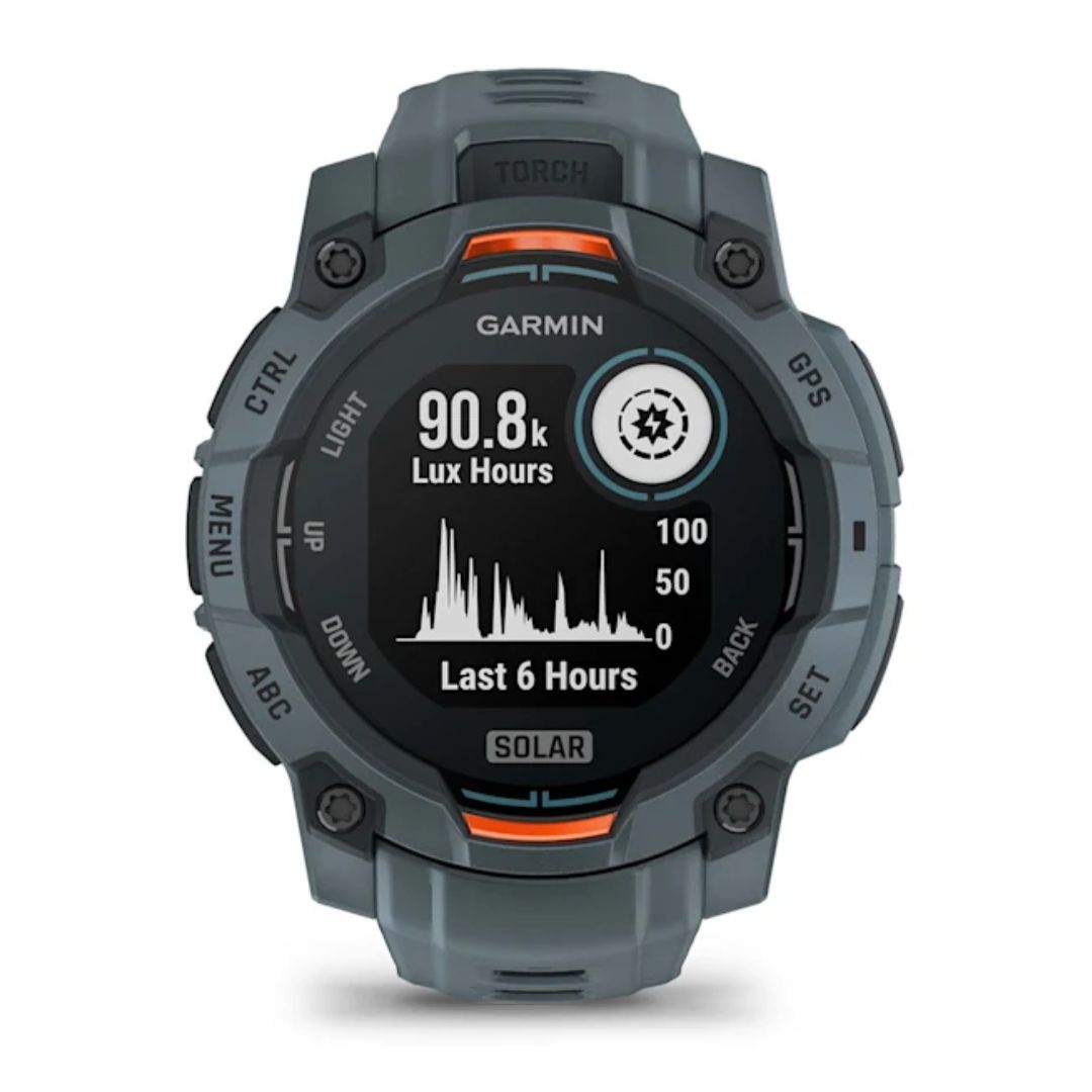 Garmin Instinct 3 Solar, 45mm, siniharmaa, GPS-älykello 010-02934-01