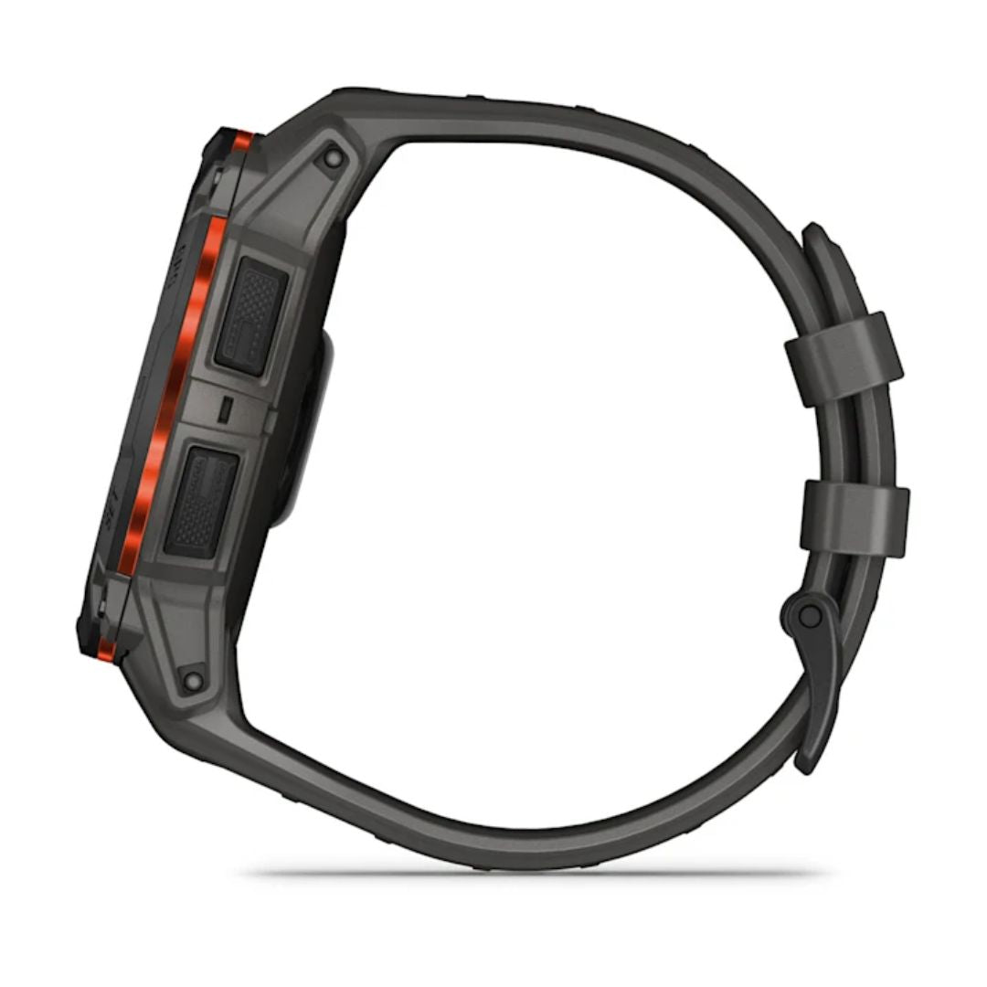 Garmin Instinct 3 Solar, 50mm, musta ja grafiitinharmaa, GPS-älykello 010-02935-00