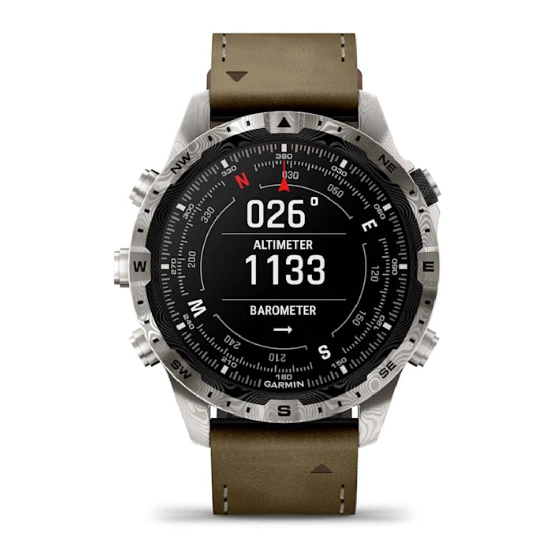 Garmin MARQ Gen 2 Adventurer – Damascus Steel Edition, älykello 010-03393-31