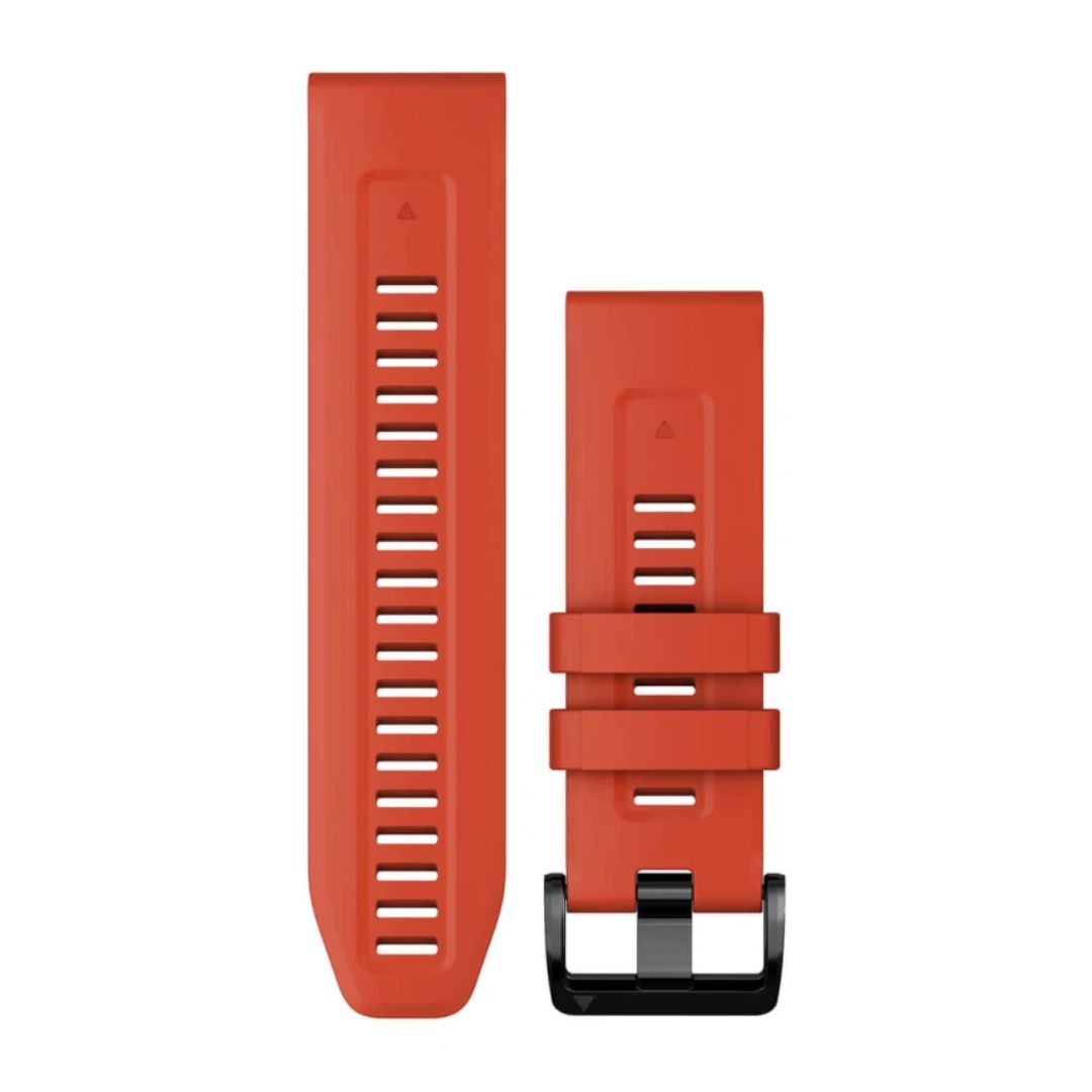 Garmin QuickFit silikonihihna 26mm, tulenpunainen, 010-13117-04