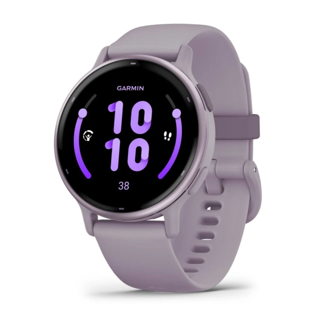 Garmin Vivoactive 5, orkideanvärinen, 42 mm, Amoled monilajiälykello 010-02862-13