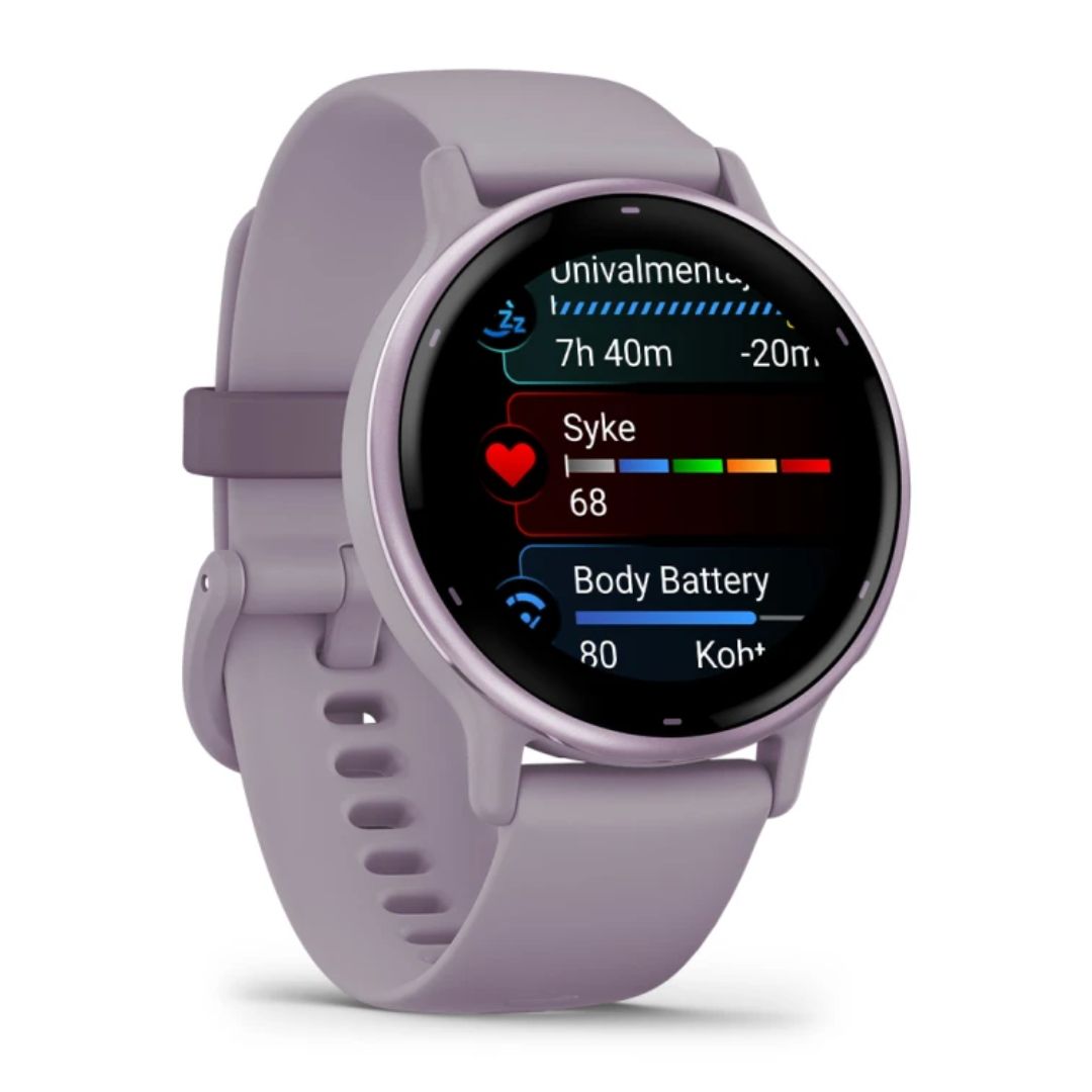 Garmin Vivoactive 5, orkideanvärinen, 42 mm, Amoled monilajiälykello 010-02862-13