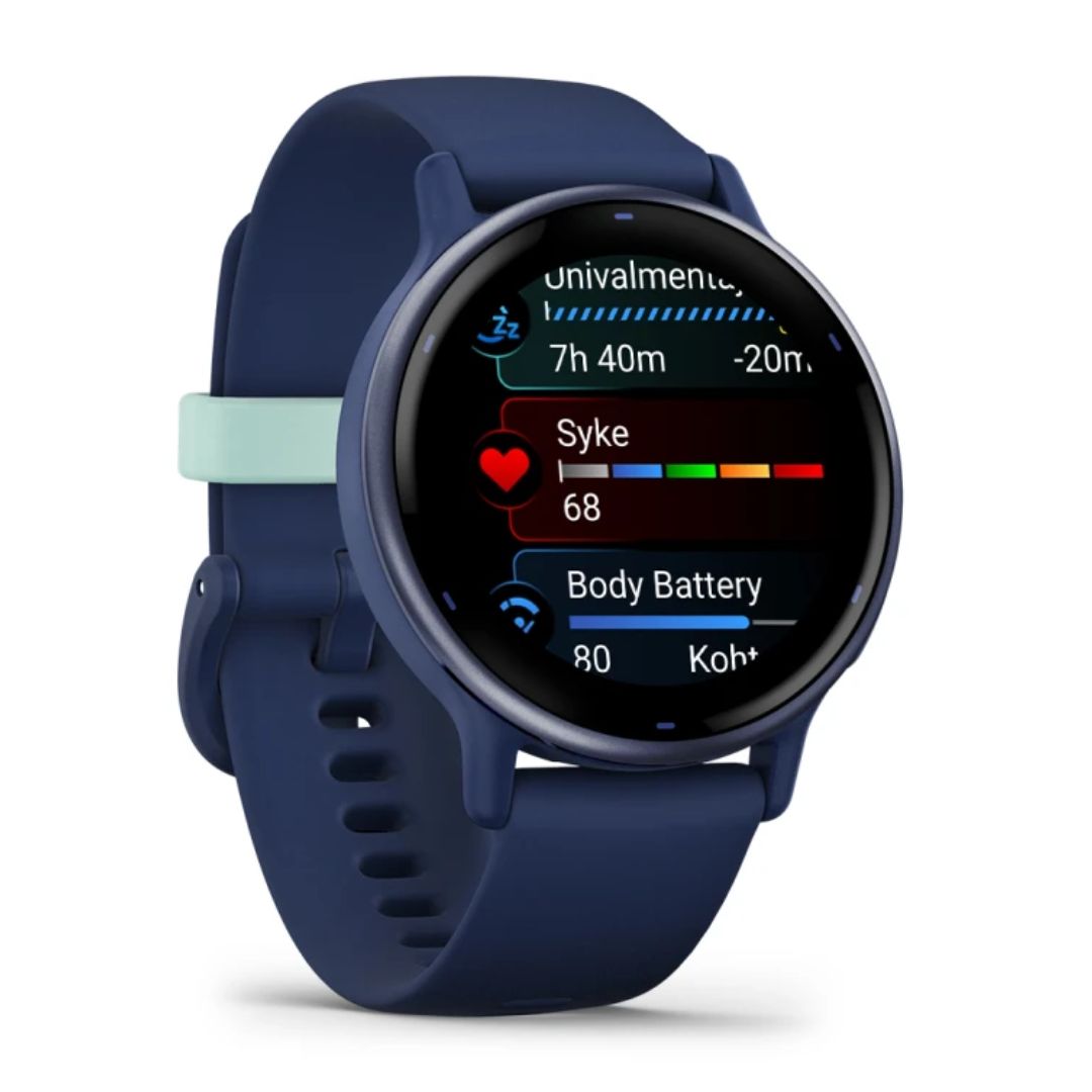 Garmin Vivoactive 5, tummansininen, 42 mm, Amoled monilajiälykello 010-02862-12