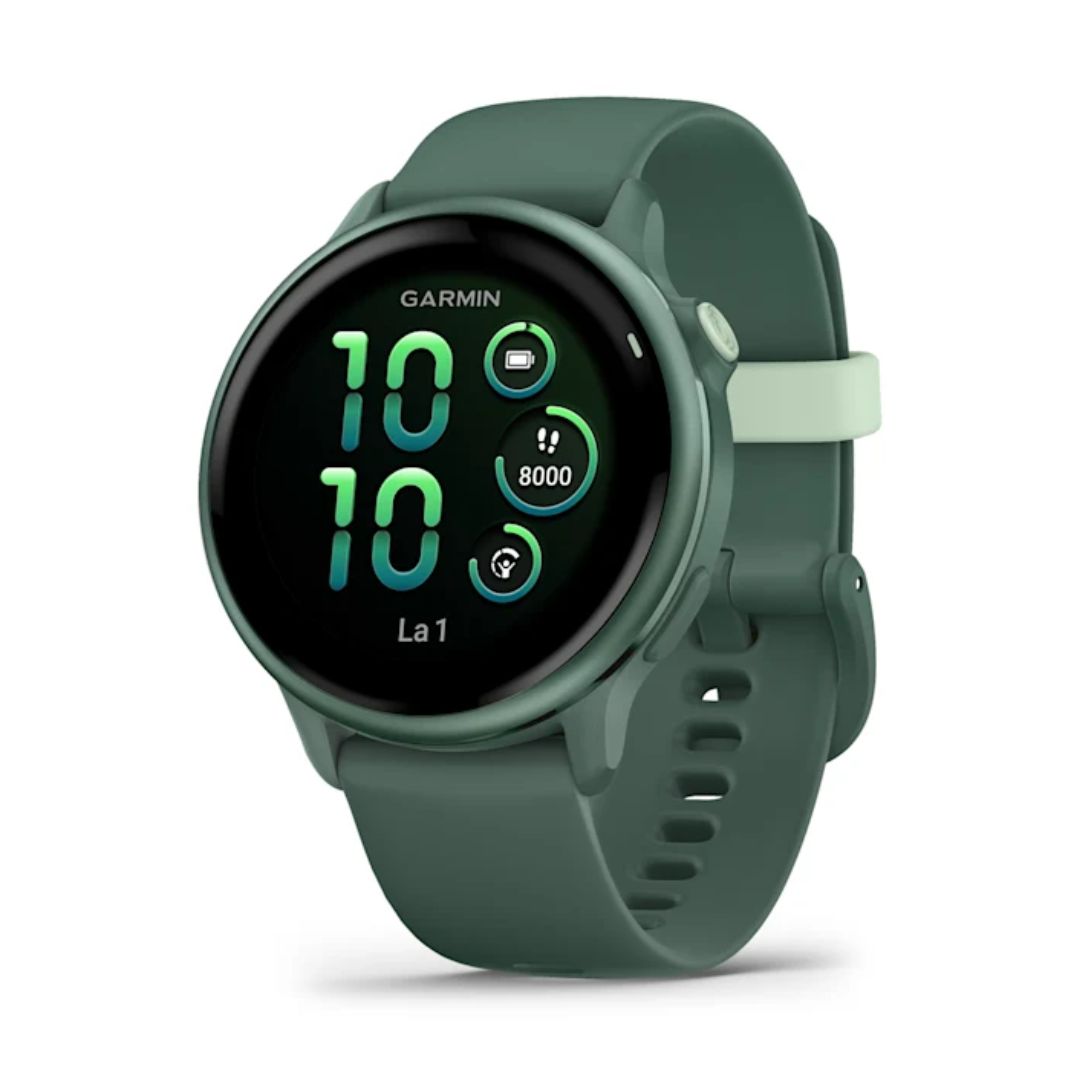 Garmin Vivoactive 6, Jasper Green, 42 mm, Amoled Multisport Smartwatch