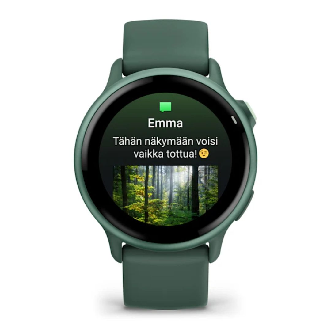 Garmin Vivoactive 6, jaspiksenvihreä, 42 mm, Amoled monilajiälykello 010-02985-02