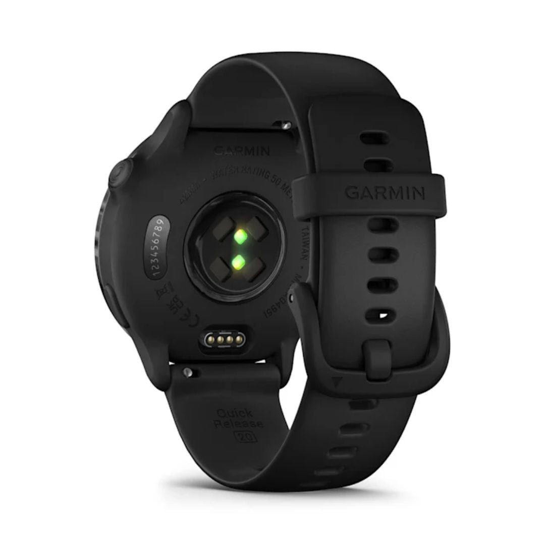 Garmin Vivoactive 6, tummanharmaa ja musta, 42 mm, Amoled monilajiälykello 010-02985-00