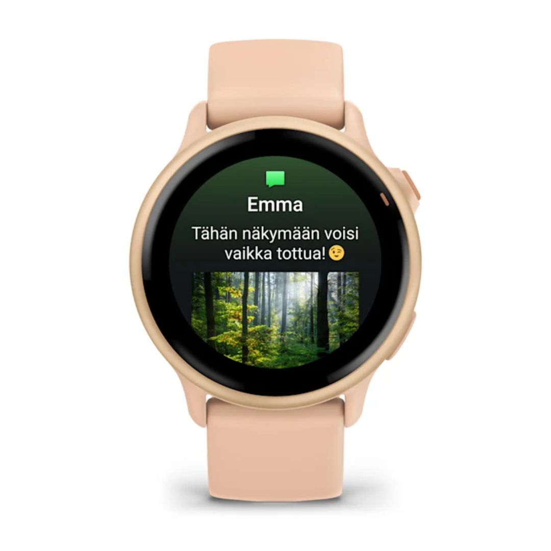 Garmin Vivoactive 6, vaaleanpunainen, 42 mm, Amoled monilajiälykello 010-02985-03