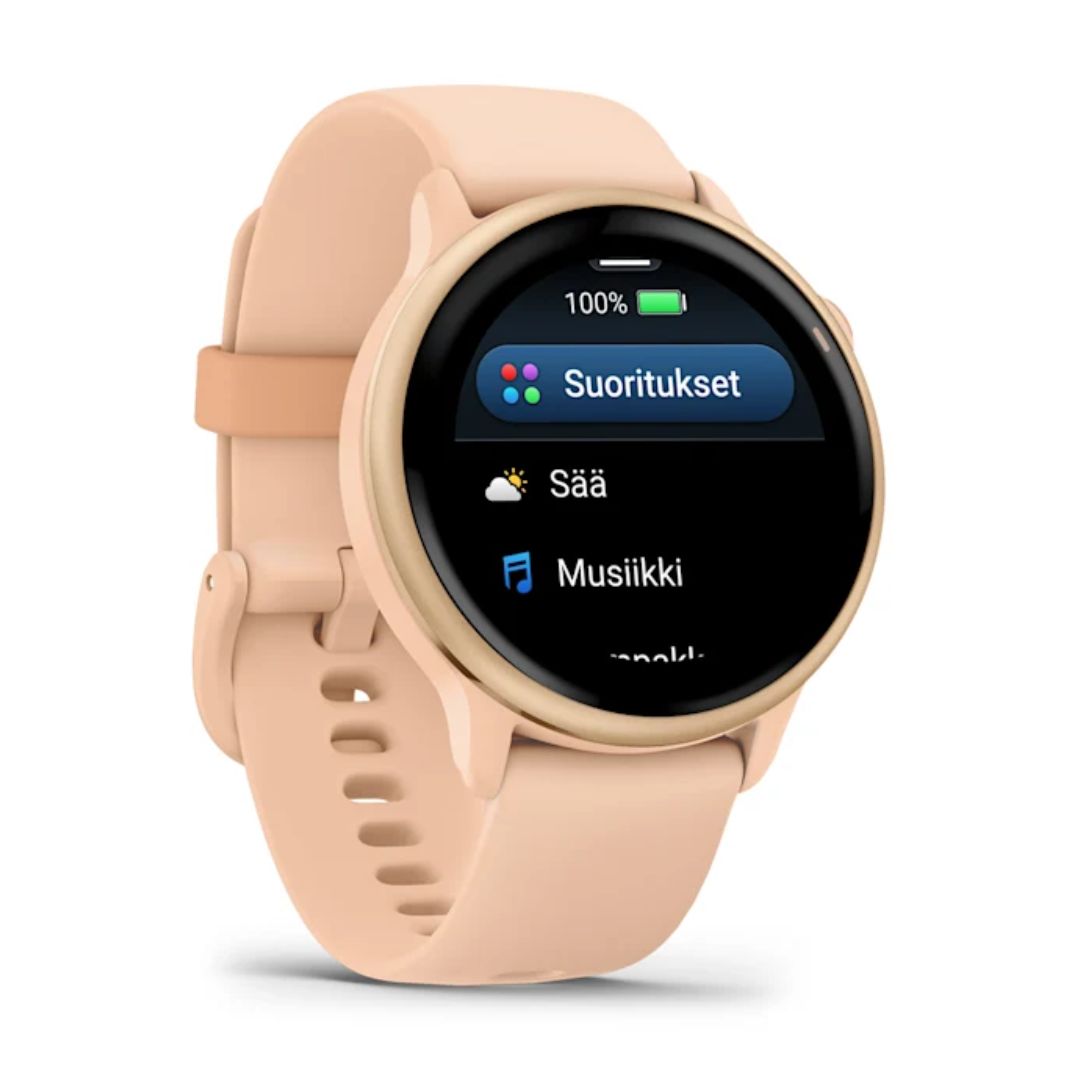 Garmin Vivoactive 6, vaaleanpunainen, 42 mm, Amoled monilajiälykello 010-02985-03