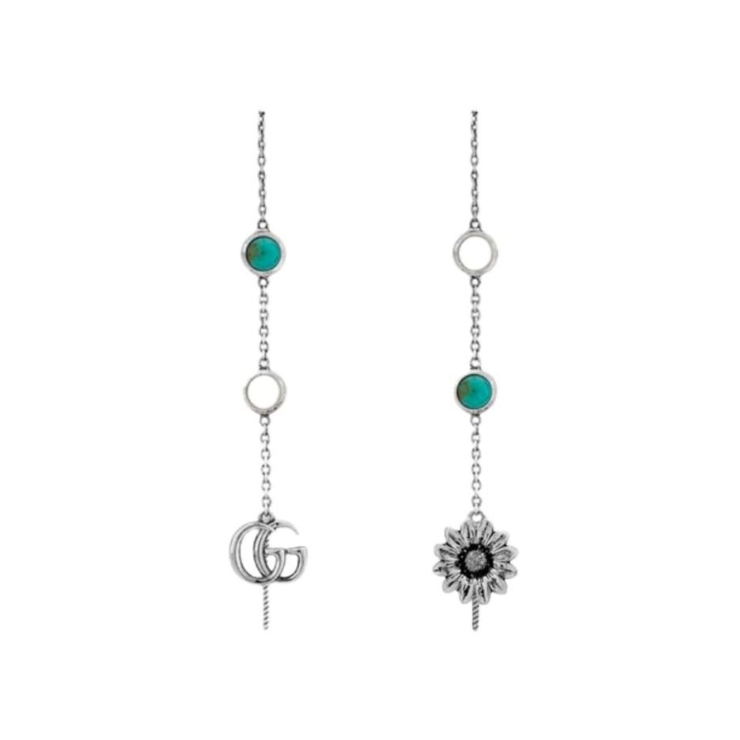 Gucci drop store earrings silver