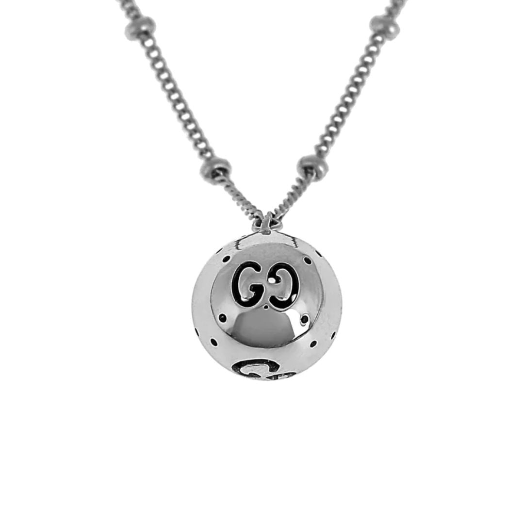 Gucci Icon Bold kaulakoru, hopeaa, YBB246502003