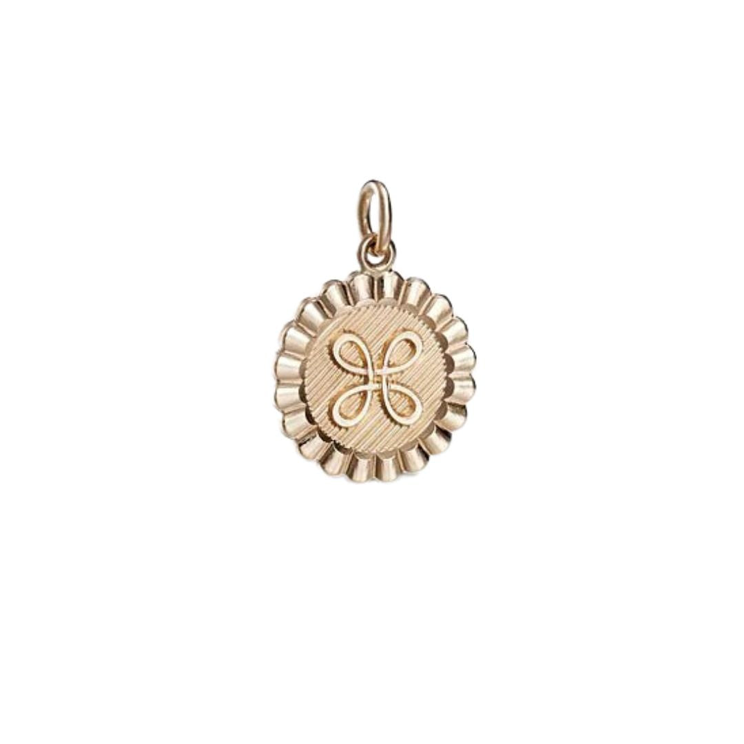 Kalevala Amuletti Hannunvaakuna hela, keltakulta, Kalevala Originals