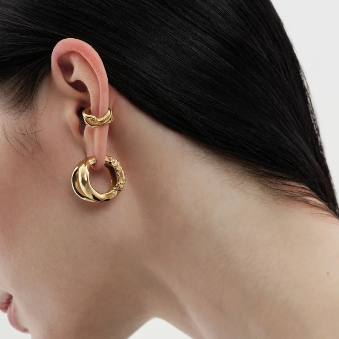 Kalevala Männyt ear cuff, pronssi, 361001102