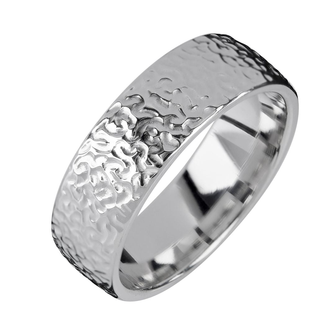 Kohinoor Duetto Gold, Frost kihlasormus, 7 mm, valkokulta 003-816V
