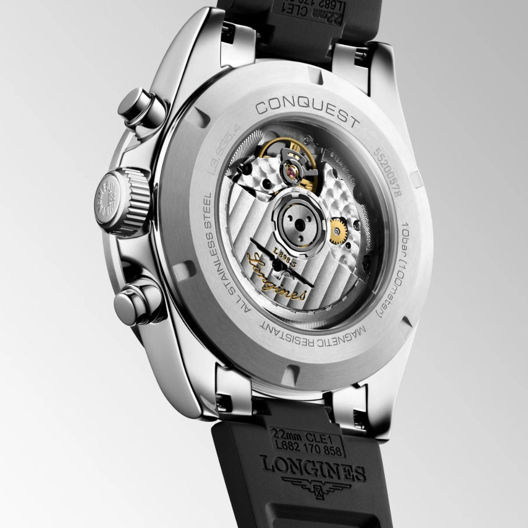 Longines Conquest Chronograph rannekello L38354329