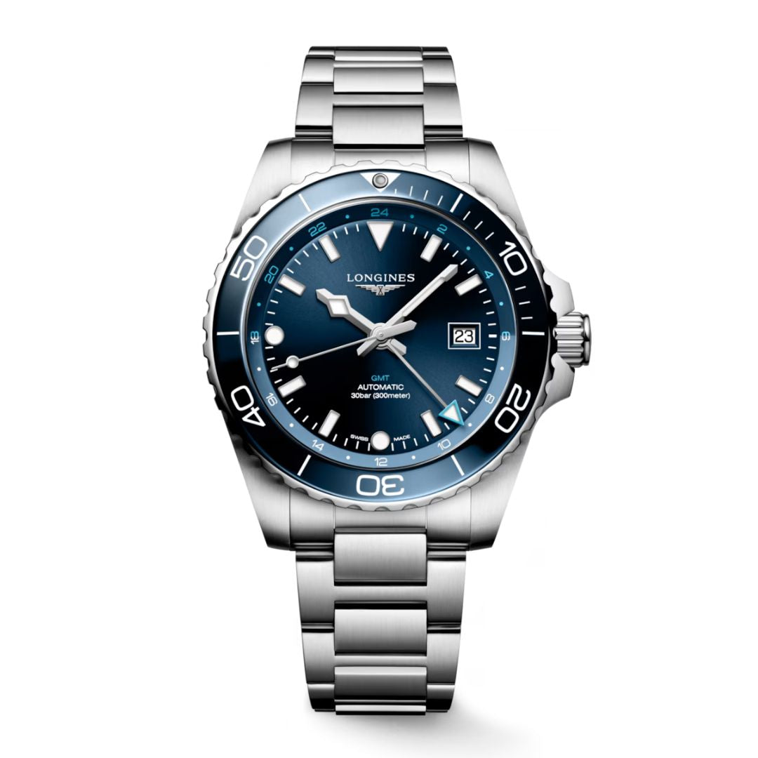 Longines HydroConquest GMT rannekello L38904966