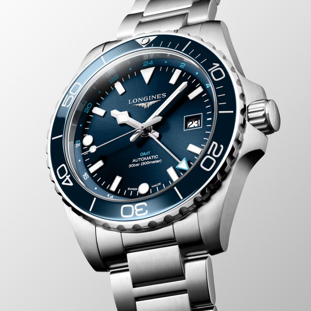 Longines HydroConquest GMT rannekello L38904966