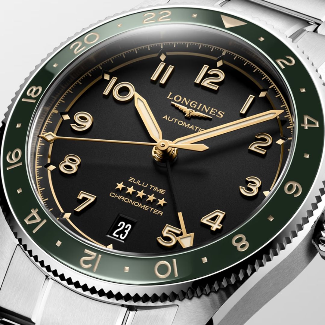 Longines Spirit Zulu Time rannekello 39 mm, L38024636