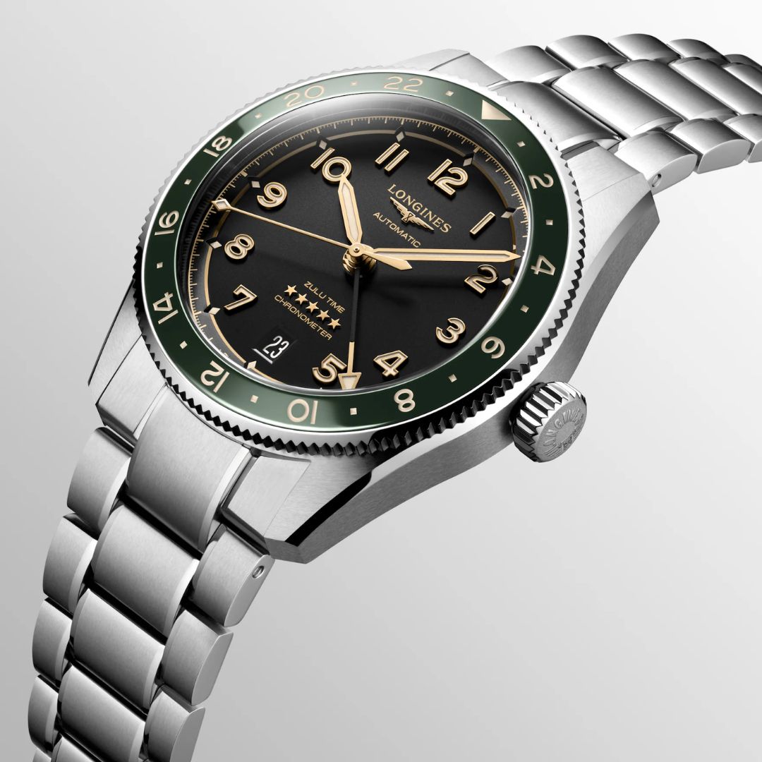 Longines Spirit Zulu Time rannekello 39 mm, L38024636