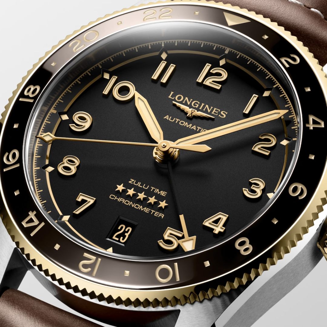 Longines Spirit Zulu Time rannekello 39 mm, L38025532