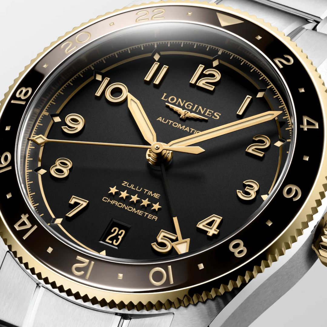 Longines Spirit Zulu Time rannekello 39 mm, L38025536