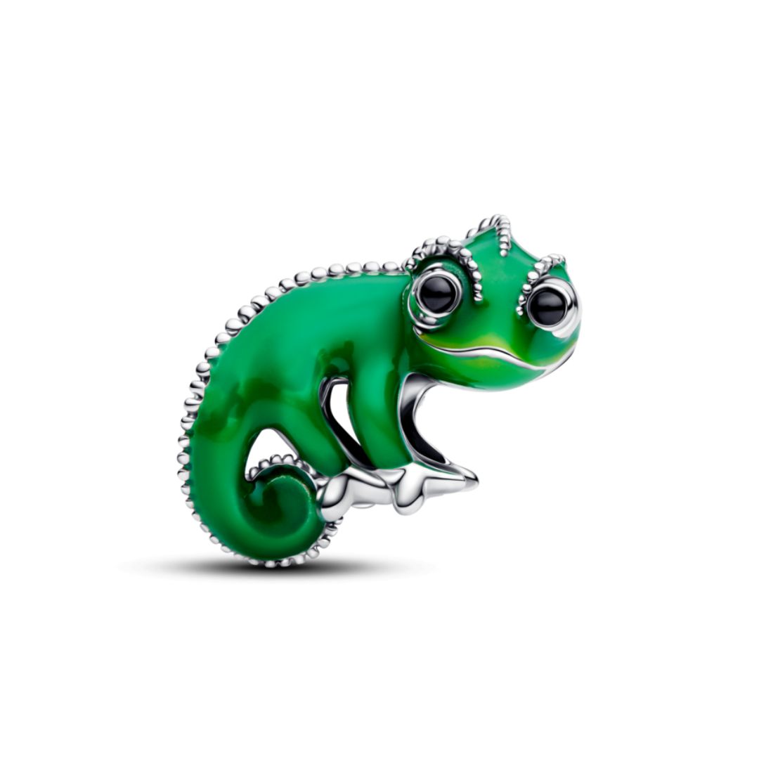 Pandora Disney Tangled Pascal Color-Changing Charm, Silver, 793983C01