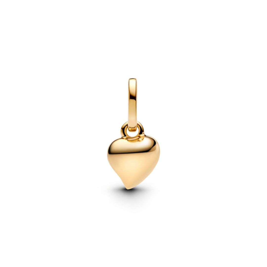Pandora ME Heart Mini Dangle hela, keltakullattu, 763691C00