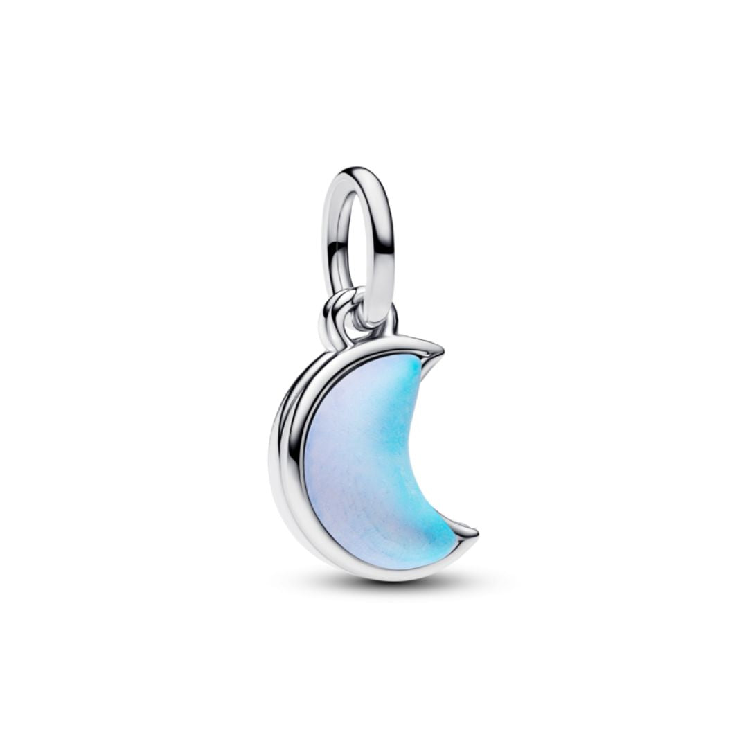 アクセサリー sayyy PANDORA Crescent Moon Pandora Moments Crescent Moon Double Charm, Silver, 794272C01