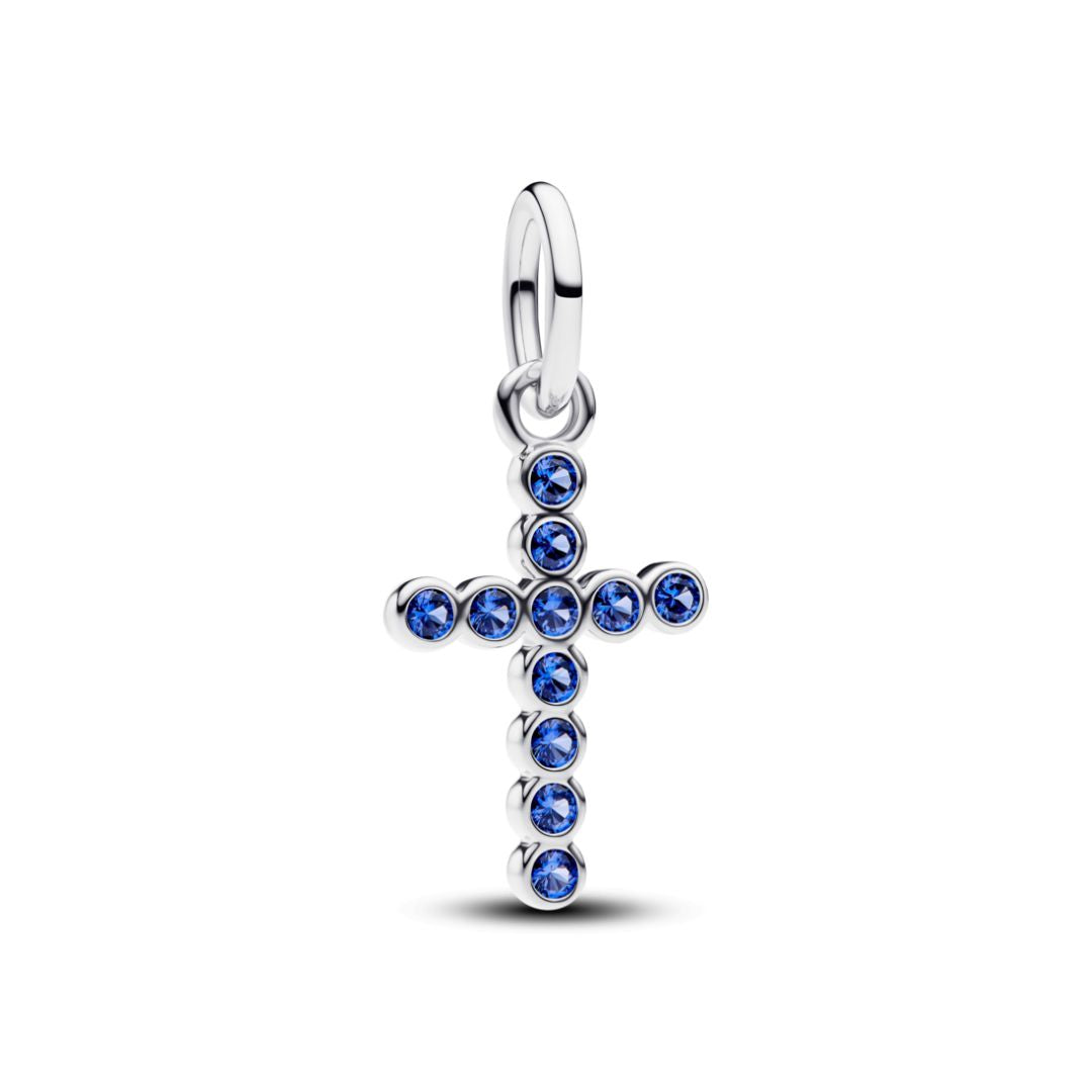 Pandora Moments Cross Charm, Silver, 794063C01