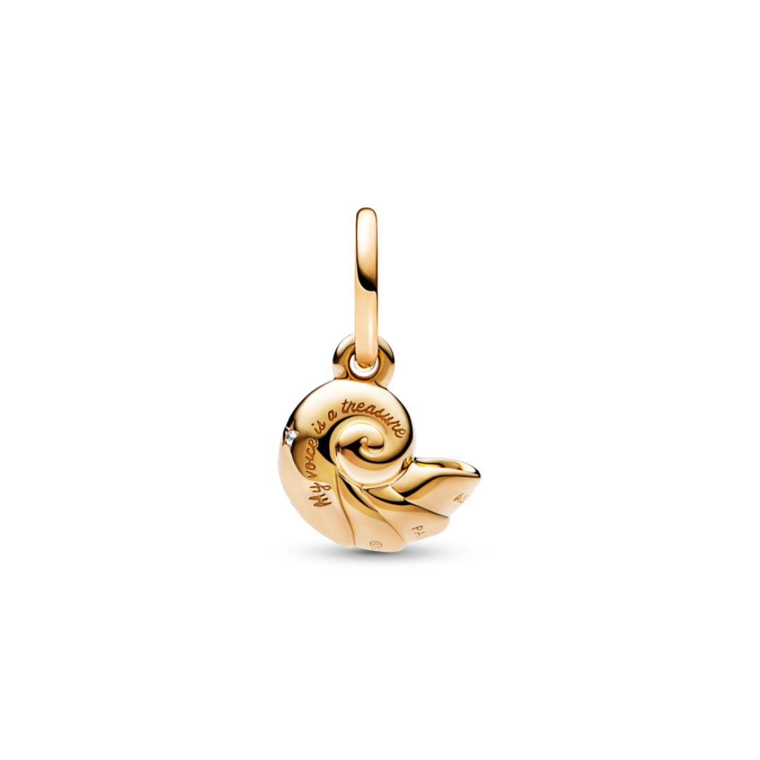Pandora Moments Disney The Little Mermaid Enchanted Shell hela, keltakullattu, 762685C01