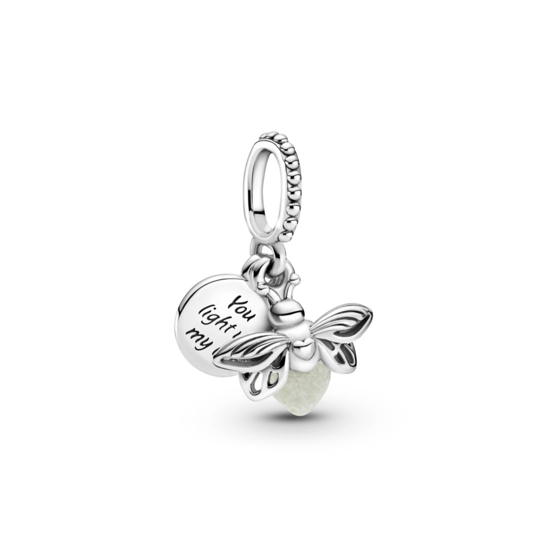 Pandora Moments Glow-in-the-dark Firefly hela, hopea, 799352C01