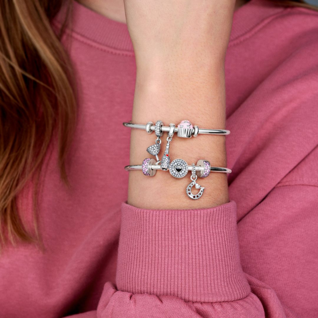 Pandora Moments Good Luck Horseshoe hela, hopea, 799157C01