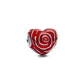 Pandora Moments Rose Heart hela, hopea, 793673C01