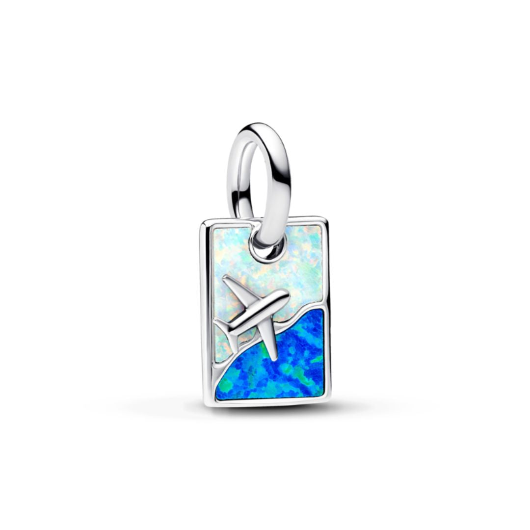 Pandora Moments Travel Charm, Silver, 793913C01