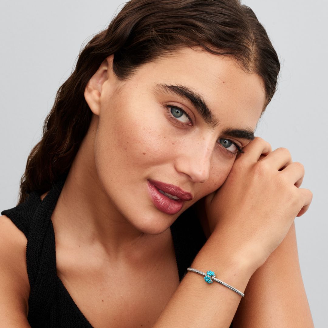 Pandora Moments Turquoise-coloured Ocean hela, hopea, 793897C02