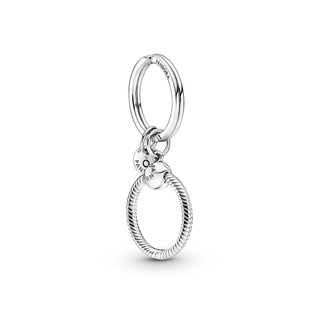 Pandora Moments Key Ring, Silver, 399566C00