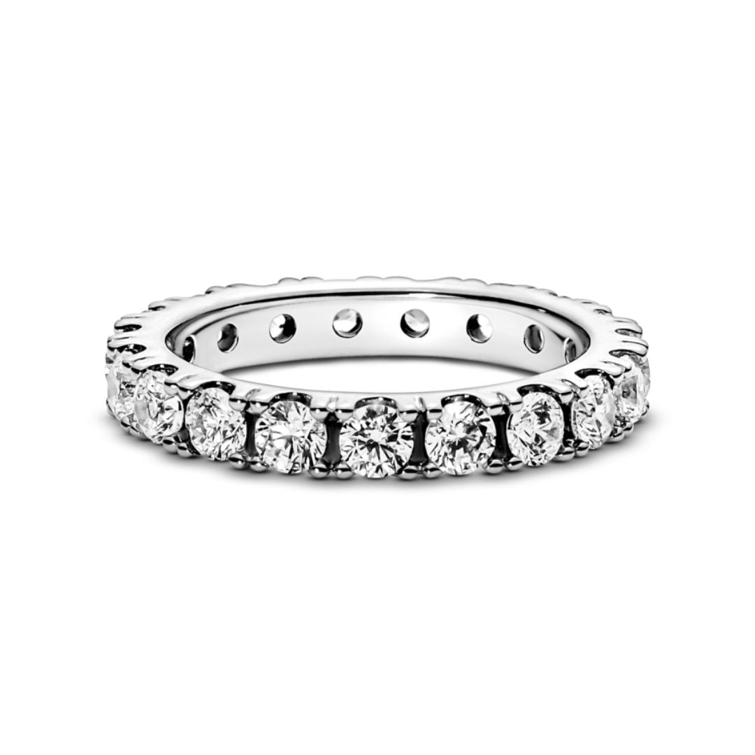 Pandora Sparkling Row Eternity sormus, hopea, 190050C01