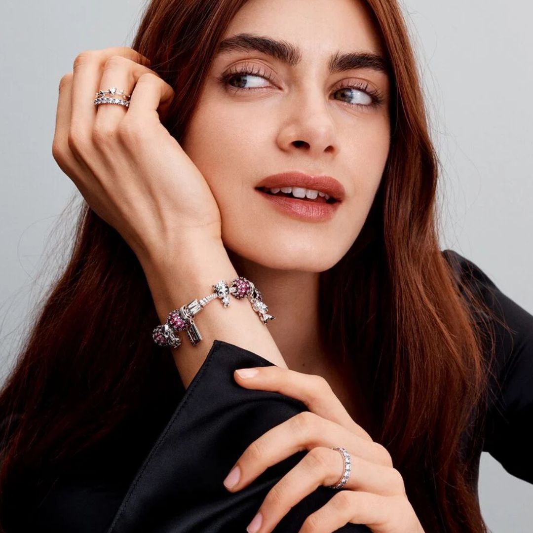 Pandora Sparkling Row Eternity sormus, hopea, 190050C01
